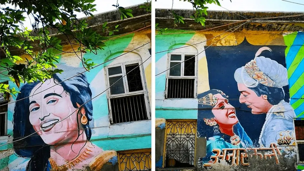 From Big B to Irrfan Khan: This street art project creates giant murals of Bollywood icons