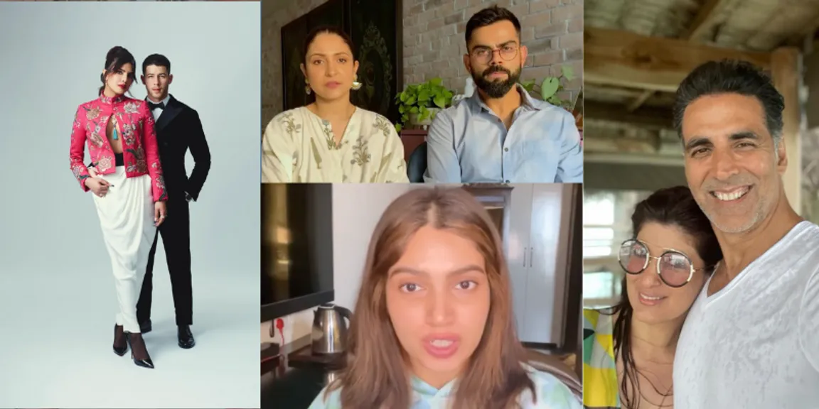 From Priyanka Chopra Jonas to Anushka Sharma and Virat Kohli -- these celebrities are helping India fight against COVID-19