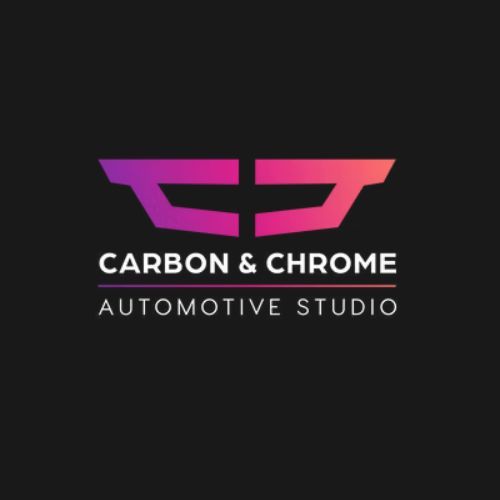 Carbon and Chrome Automotive Studio logo
