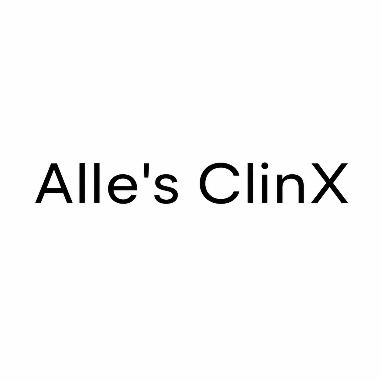 Alle's ClinX logo