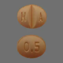 Alprazolam 0.5mg