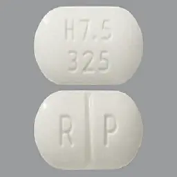 Hydrocodone 7.5/325mg