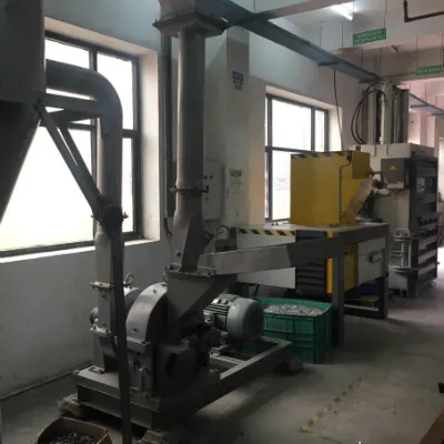 Inside Deshwal's recycling facility