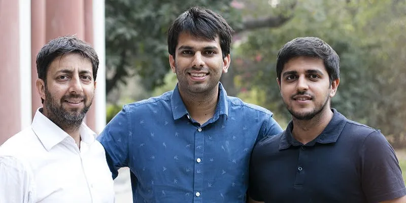 ‍(L-R) Sohrab Sitaram, Agastya Dalmia and Aman Arora