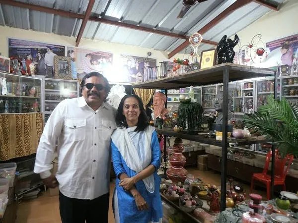 ‍Bhavesh with Neeta