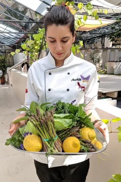 Anahita is one of the most creative chefs in the country