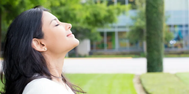 Deep breathing can help you get back to work with greater clarity