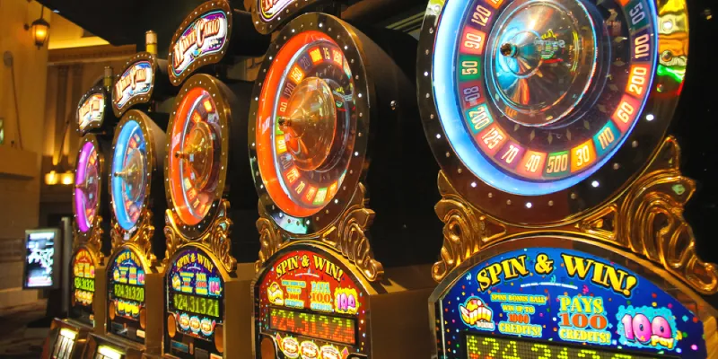 The slot machines in a casino are designed in such a way that the player will play in isolation