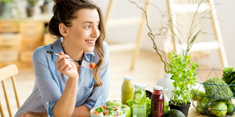 A healthy diet can help you lose weight too
