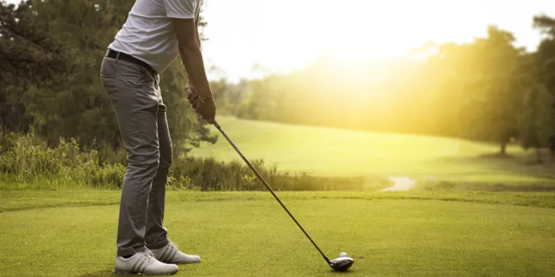 Golf is Vivek's favourite leisure activity