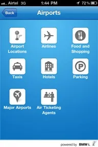 Mycityway app airports