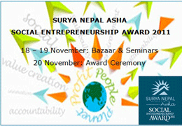 Call for proposal for Surya Nepal Asha Social Entrepreneurship Award
