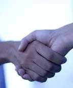 hiring handshake