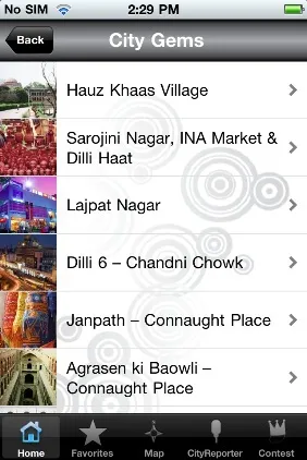 Delhi City Helper app