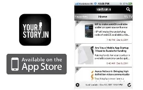 yourstory iphone app available on app store