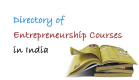 First Directory of Entrepreneurship Courses in India