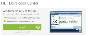 Azure SDK for .NET Download