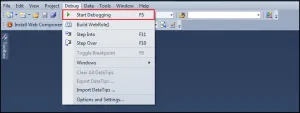 Debug Start Debugging