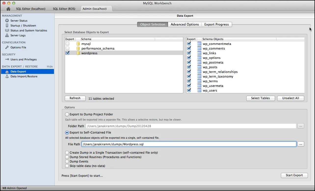 MySQL Workbench