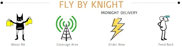 A Screenshot from the FlyByKnight site 