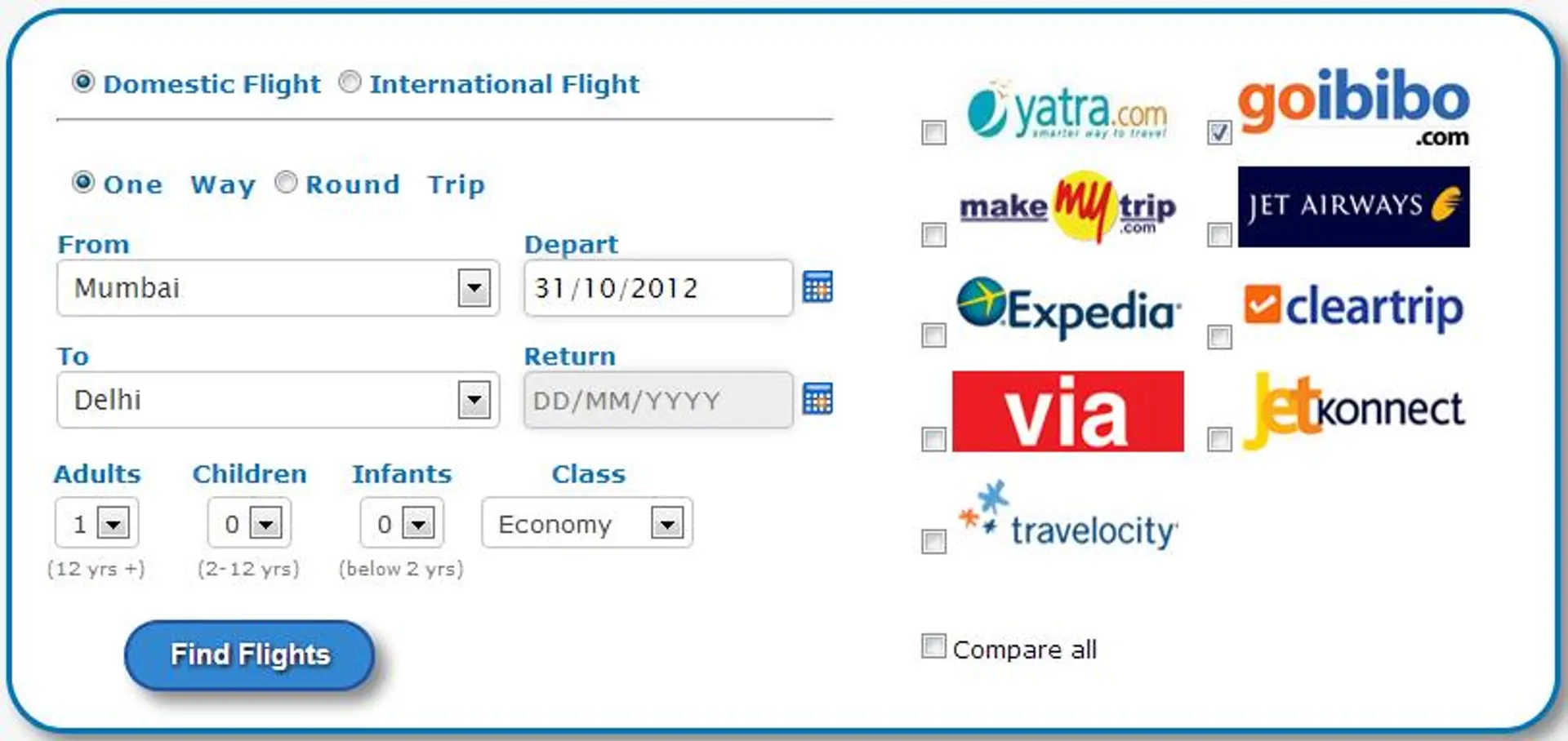 Vadodara Gets Another Startup; Compare My Ticket, A Meta Search Engine for Travel Sites