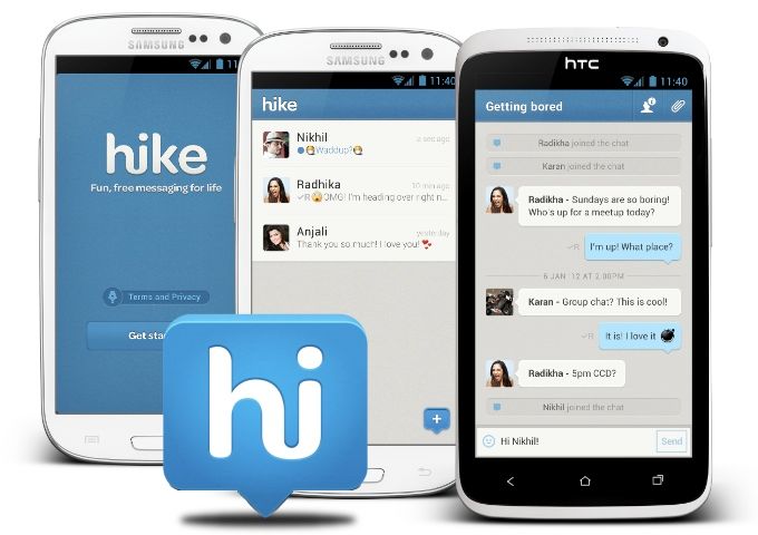 Hike's updates - a little bit of WeChat, a little more visual appeal which works offline