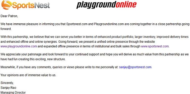 SportsNest and Playground Together Raise Funding Round from Blume Ventures