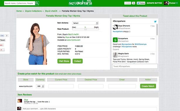 Too many choices @GOSF? ScrapeHere launches to help you create a social collection