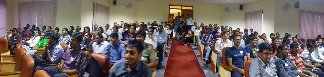 Audience, Panorama Style. Jam packed it was!