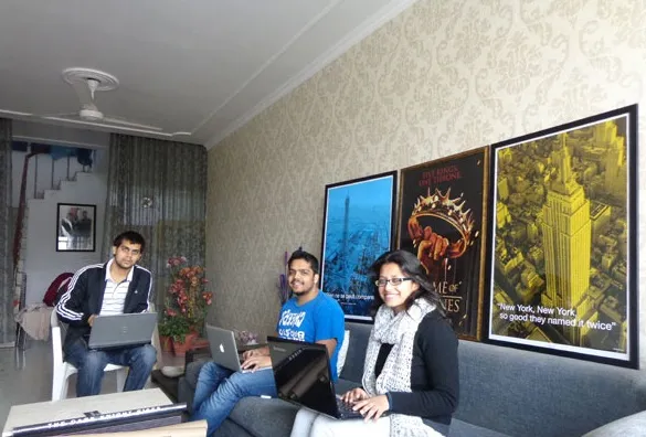 Rohit, Rohan and Kriti- The Carmocrat Team