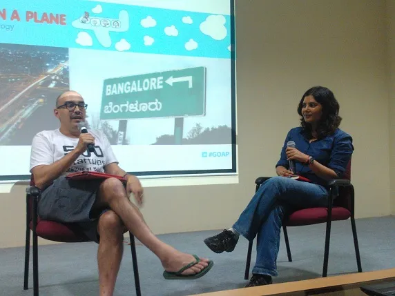 Fireside Chat with Dave McClure and Shradha Sharma (the audience was the fire)