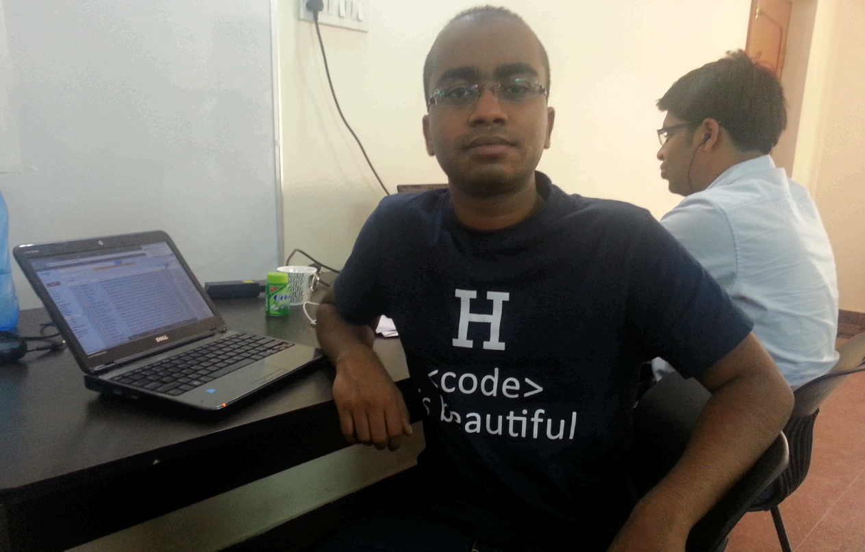 [Techie Tuesdays] A hacker born out of peer pressure - Vivek Prakash, Co-founder, HackerEarth