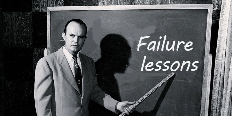 Lessons To Learn From Failure