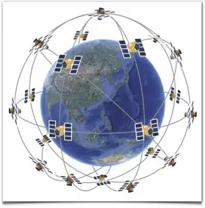 The constellation of GPS satellites is maintained by the US government. 