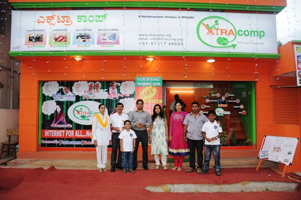 XtraComp: A Mysore based sociaeconomic venture to spread internet literacy