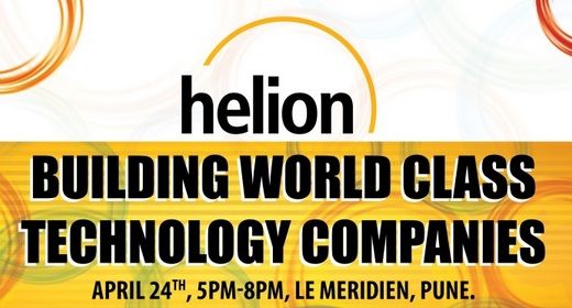 Helion to conduct an event in Pune- 'Building World Class Technology Companies'