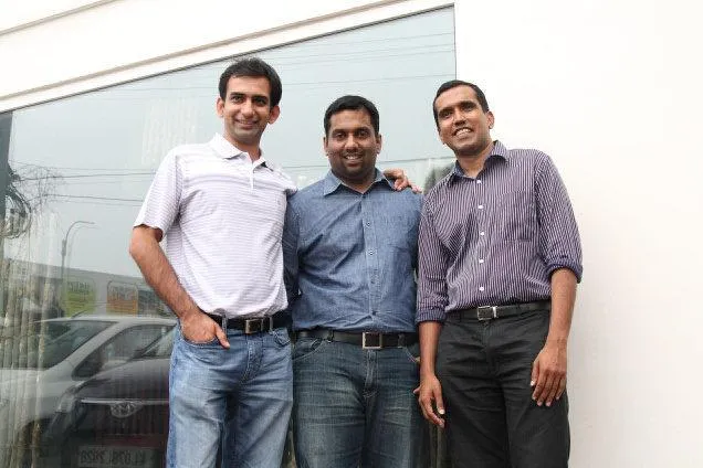 Sirish - Rinish - Rajesh - From Left to Right - Picture