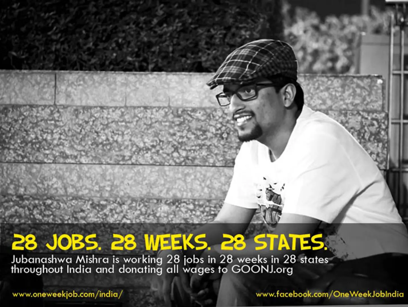 Man on a mission to do 28 jobs in 28 weeks across 28 states in India