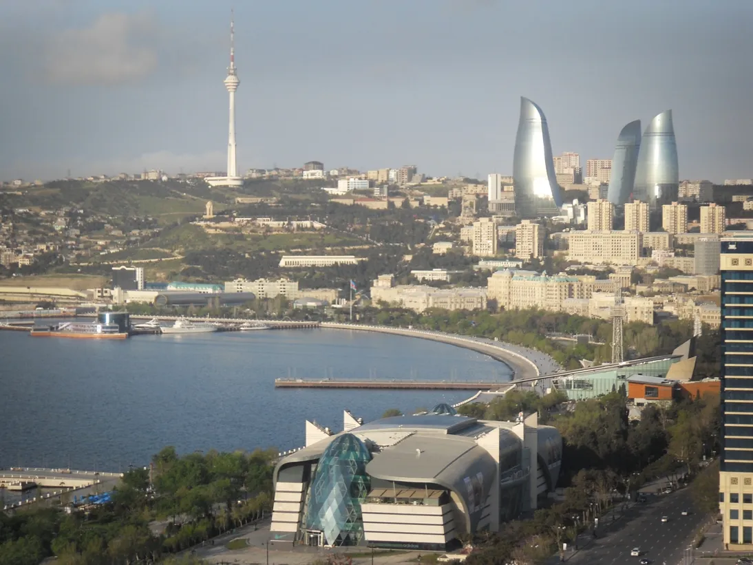 The Beautiful City of Baku, Azerbaijan