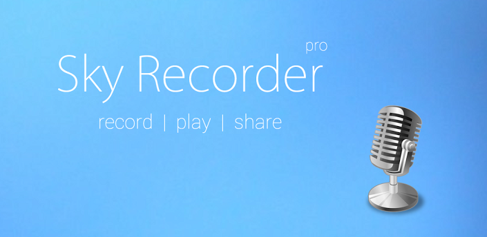 [App Fridays] Sky Recorder - A beautiful sound recorder
