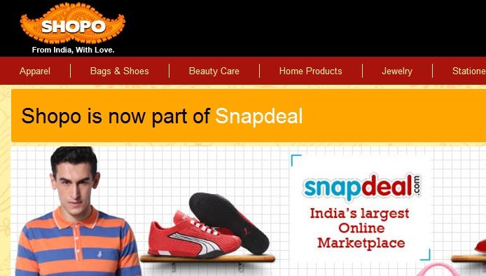 Snapdeal acquires Sequoia backed Shopo.in