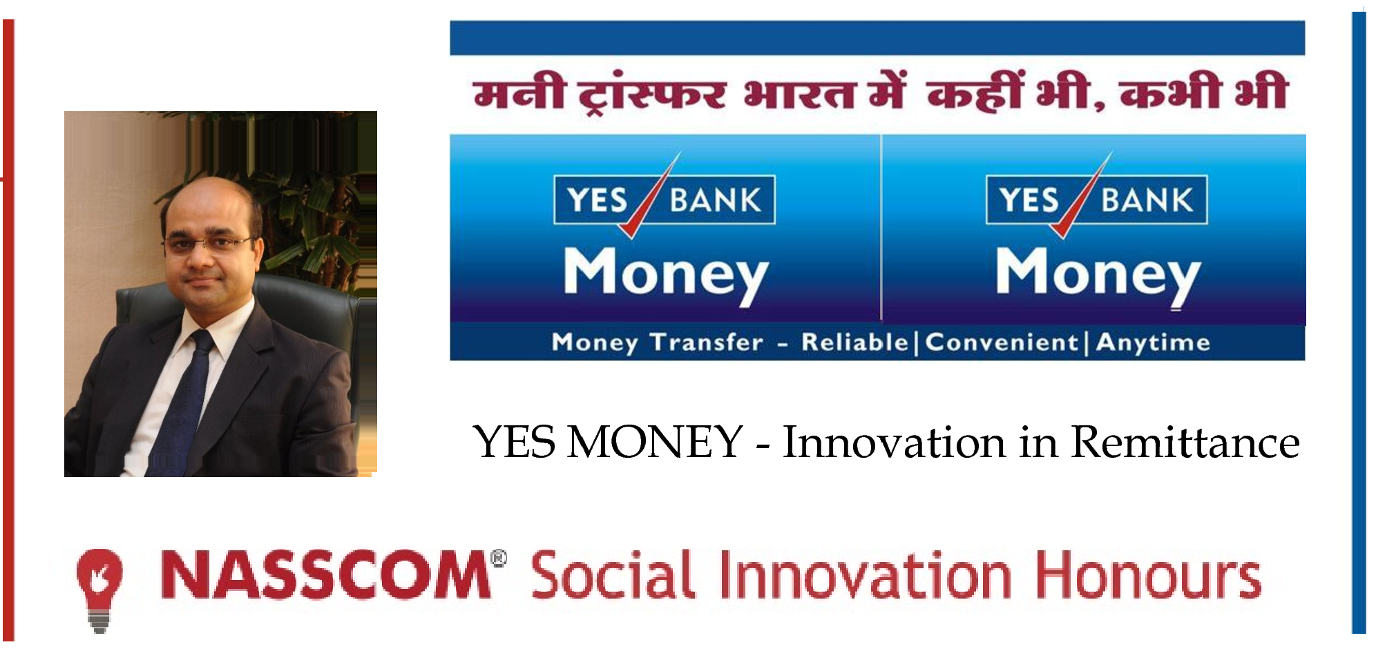 Yes Money from Yes Bank - Providing Banking Solutions to the Urban Poor by Leveraging on ICT