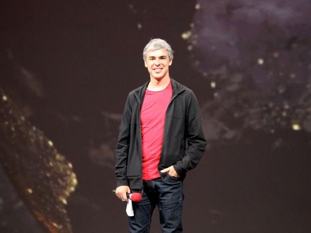 "Being negative is not how we make progress," Larry Page at Google I/O 2013