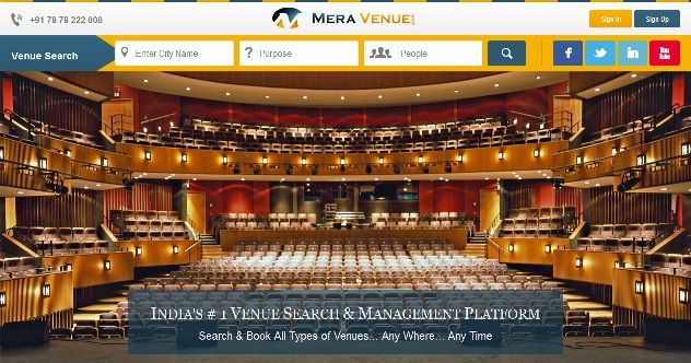 Event managers and others pay heed, finding a venue just got easier with MeraVenue.com