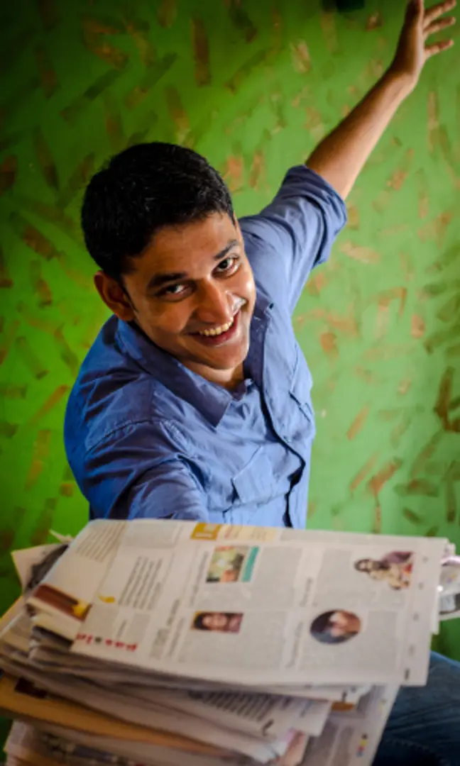 A 'kabadiwala' entrepreneur showing the worth of waste to society - Paperman