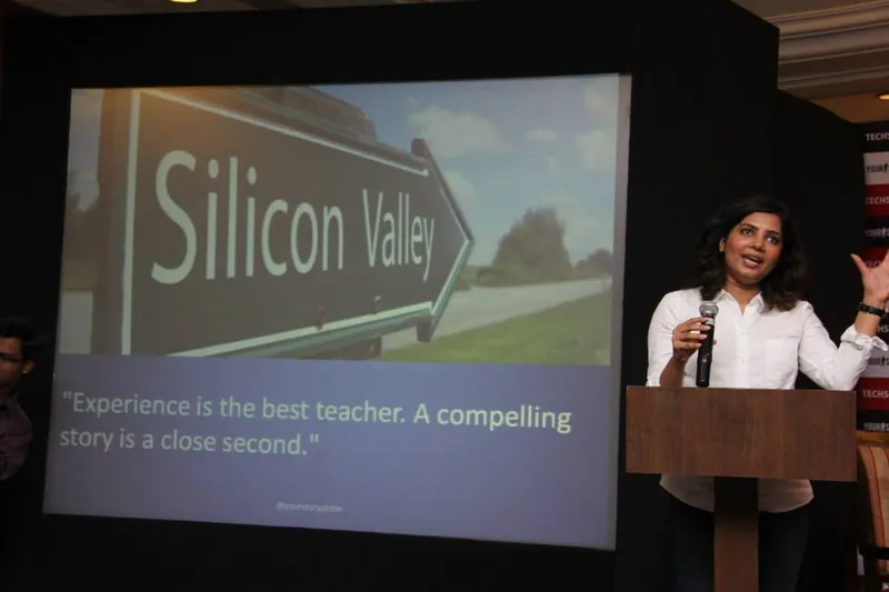 [File Image] Shradha Sharama speaking about her Valley experiences in 2013
