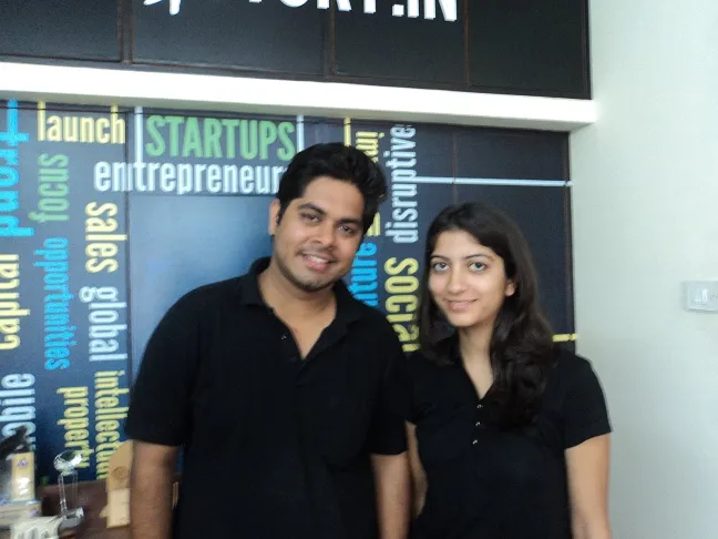 Co-founder Anand Satyan along with Namita Bhatia