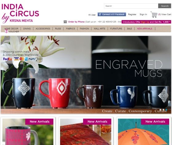 India Circus, an eCommerce venture just as colourful & vibrant like the act 