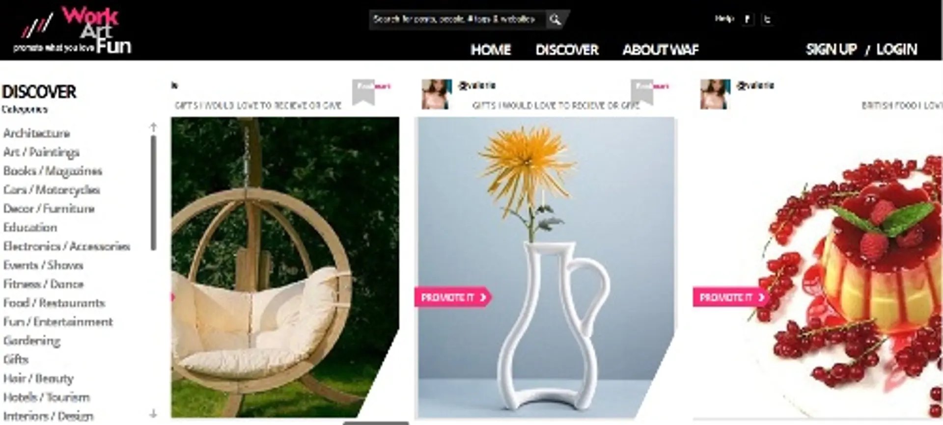 WorkArtFun - a new way to advertise products and services
