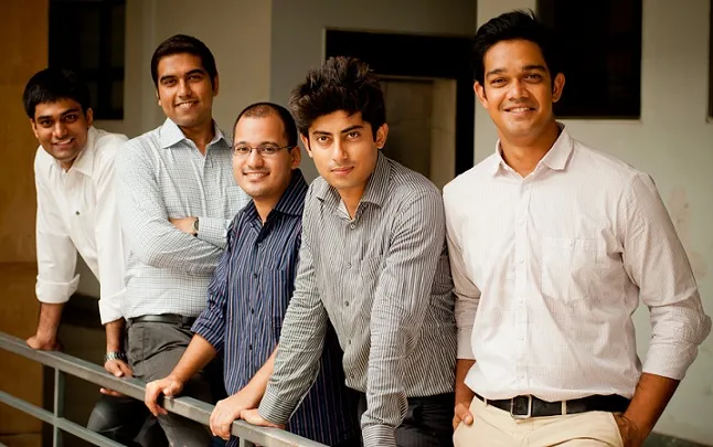 Team ideaForge, (L to R) Ankit Mehta, Vipul Joshi, Ashish Bhat, Amardeep Singh, Rahul Singh